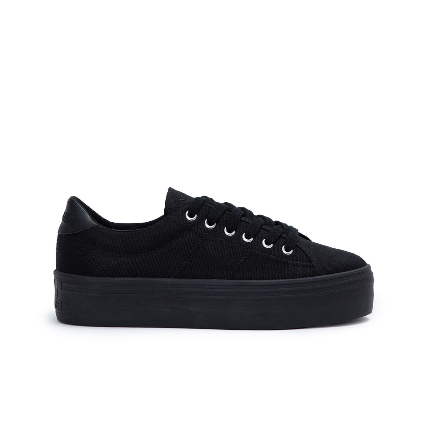 PLATO M SNEAKER - CANVAS - BLACK